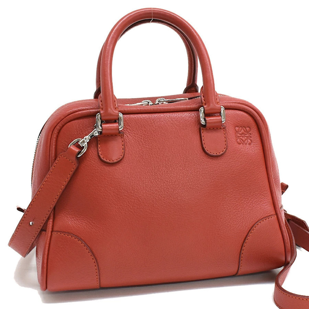 Loewe Amazona handbag leather red